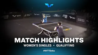 Kim Byeolnim vs Christina Kallberg | WS | WTT Contender Doha 2022 (Qual)