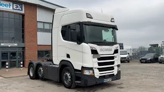 SCANIA R450 6X2 HIGH ROOF TRACTOR UNIT 2019 - WU69 AXP