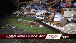 Tornado kills 5 in Calhoun County