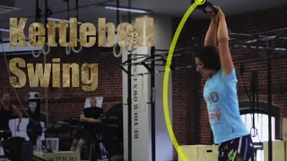 Kettlebell Swing -- Махи гирей. Стандарт выполнения упражнения в Crossfit, основные ошибки.