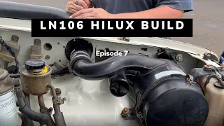 LN106 Hilux Build Ep7 | Snorkel Plumbing done right!