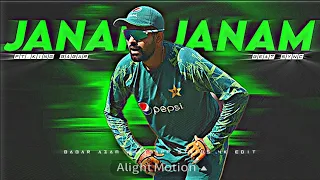 BABAR AZAM FT•JANAM JANAM🐐💚•BEAT SYNC EDIT😈🥵💨💥🗿🔥