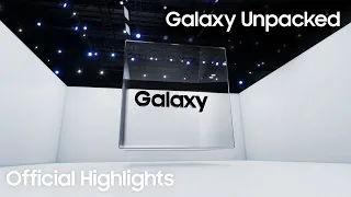 Galaxy Unpacked February 2022 Highlights | Samsung