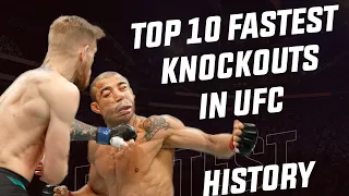 Top 10 Fastest Knockouts in UFC History