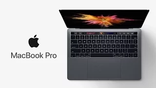 Презентация MacBook Pro 2016 с Touch Bar