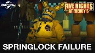 SPRINGLOCK FAILURE Scene in Five Nights at Freddy's Movie