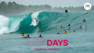 RAW DAYS | Greenbush, Mentawai | Barrel surfing session