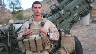 USMC Artillery (M777 Howitzer) in action in Afghanistan