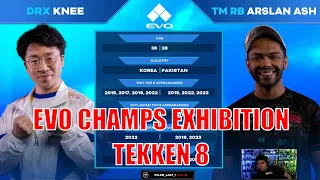 Tekken 8 Tournament - Evo Champion Exhibition w/ Arslan Ash, Knee, JDCR ️SpookyVision