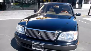 1999 Lexus LS400 UCF20 2 Two Owner 69,000 Orig mi  LS 400 Toyota