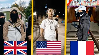 Drill rap in different countries