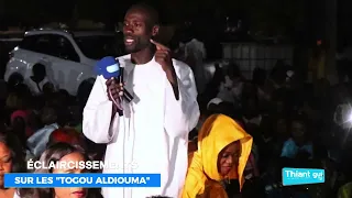 CAUSERIES DE UNIVERSEL SERIGNE SALIOU SAMB ET UNIVERSEL BOUBACAR KONATE SUR LES "TOGGOU AJUMA"