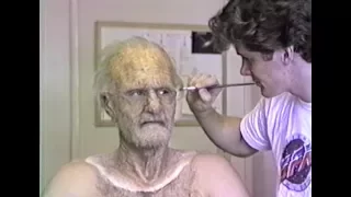 Old Age Character Makeup Application - circa 1985