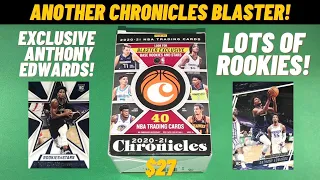 2020-21 Panini Chronicles Basketball Blaster Box Opening Review! ANTHONY EDWARDS * NEW Retail Cards!