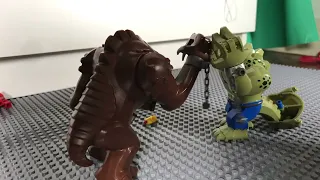 Star Wars The Rancor vs crocodile (BrickFilm)