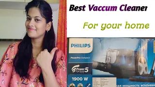 PHILIPS POWERPRO COMPACT VACCUM CLEANER / Cleaning House Quickly