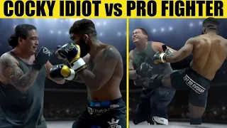 Top 10 Cocky Idiots vs Professional Fighters