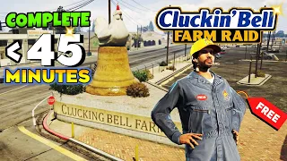 GTA Online How to Complete The Cluckin Bell Farm Raid in Less than 45 Minutes Unlock Overalls Outfit