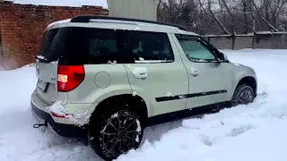 Skoda Yeti 1.8 4x4 DSG 6 vs Snow