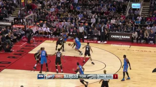 Oklahoma City Thunder at Toronto Raptors - March 16, 2017