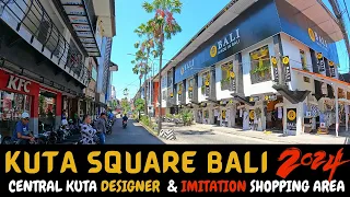 Bali kuta square Central Kuta Street Shopping Area Guide Vlog 2024