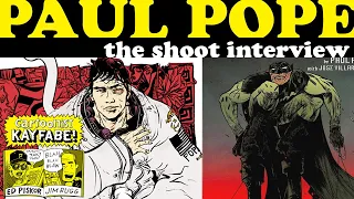 Paul Pope Shoot Interview: Batman 100, THB, Battling Boy, Escapo, Heavy Liquid, making manga