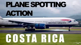 Costa Rica Plane Spotting Action in HD