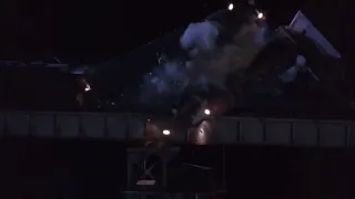(Under Siege) - Train Crash Scene