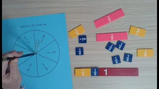 Cover Up, Unit Fraction Game