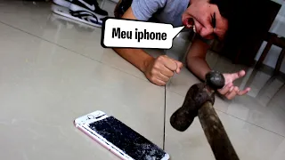 Quebrei o Iphone Dele e Ele Foi Embora de Casa, Me arrependi!