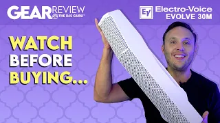 Watch before buying | Electro-Voice Evolve 30M PA speaker system | Review, sound test and demo