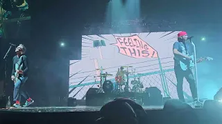 blink 182 - feeling this @ Golden 1 center Sacramento 06/23/23