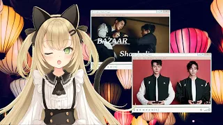 [Vtuber]Reacting to Word of Honor Bazaar Interview w/Zhang Zhehan and Gong Jun #LiveroiD