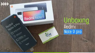 Redmi Note 9 Pro Unboxing | (Aurora Blue, 128GB) (6GB RAM) -Gsm Guide