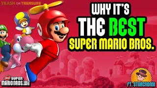 Why New Super Mario Bros. Wii Is The BEST 2D Mario- The Most MISUNDERSTOOD Game- FT. Starcronix