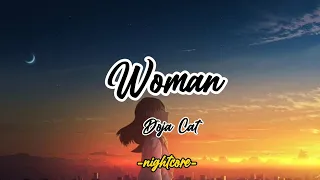 doja cat - woman (speed up/nightcore) lyrics