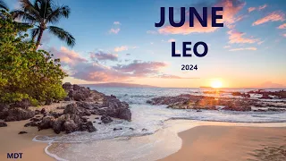 Leo Monthly Tarot Reading ~ June 2024 ~ IT'S ALL UP TO YOU LEO!  OUT WITH THE OLD...IN WITH THE NEW!