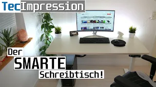 Der SMARTE Schreibtisch! | Flexispot höhenverstellbares Schreibtischgestell EN1 | TecImpression | 4K