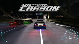 NFS CARBON - RACHEL, EDDIE AND THE HERO SCAPING FROM THE COPS