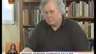 Miguel Esteves Cardoso conversa com Manuel Luís Goucha na TVI