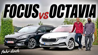 Neuer Skoda Octavia 2020 vs Ford Focus Turnier | Welcher ist der BESTE KOMBI? Fahr doch