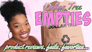 Dollar Tree UnHaul + Product Reviews! Dollar Tree Empties 2024