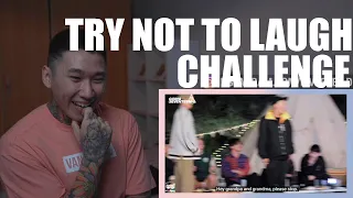 SEVENTEEN TRY The "Do Not Laugh Challenge" | REACTION