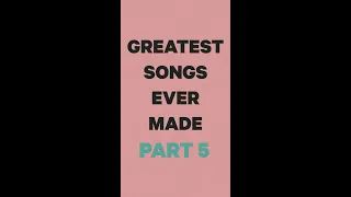 Greatest Songs Ever Made Part 5 - Runaway by Kanye West