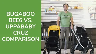 Bugaboo Bee6 vs. UPPAbaby Cruz V2 2021 | Stroller Comparison | Stroller Review | Magic Beans