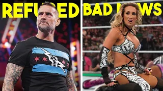 Top Star WWE Contract Ending…Bad News Carmella…CM Punk Refused Bad Theme…Wrestling News