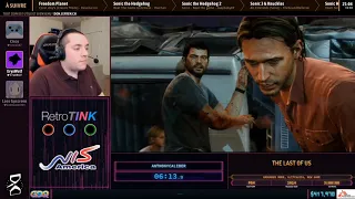 The Last of Us en 2:53:43 (Grounded mode, Glitchless, New Game) [SGDQ20]