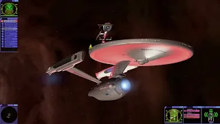 Star Trek: Bridge Commander | USS Enterprise 1701-A vs Discovery Era USS Enterprise 1701