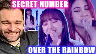 Reacting to SECRET NUMBER - SECRET FUN EP.6 OVER THE RAINBOW Live! | STUNNING! 😱😍