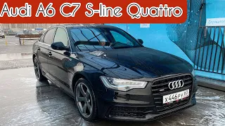 Чёрная Молния. Audi A6 C7, 2011г.в., 3.0-Diesel, S-tronic, Quattro, S-Line.  Псков.